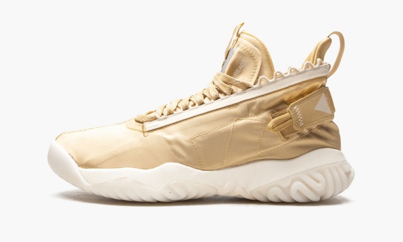 Nike Air Jordan Proto React Schoenen Heren Lichtroom Zwart Goud Nederland | 539216-XLC