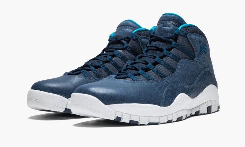 Nike Air Jordan Retro 10 'City Pack - Los Angeles' Schoenen Heren Wit Blauw Nederland | 073628-CPM