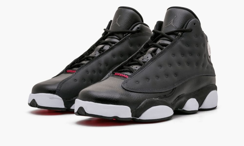 Nike Air Jordan Retro 13 GG Schoenen Kinderen Zwart Donkergrijs Donkergrijs Nederland | 581709-ZJK