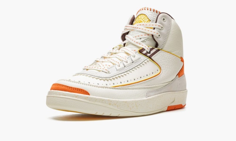 Nike Air Jordan Retro 2 'Maison Chateau Rouge' Schoenen Heren Oranje Nederland | 960847-UXT