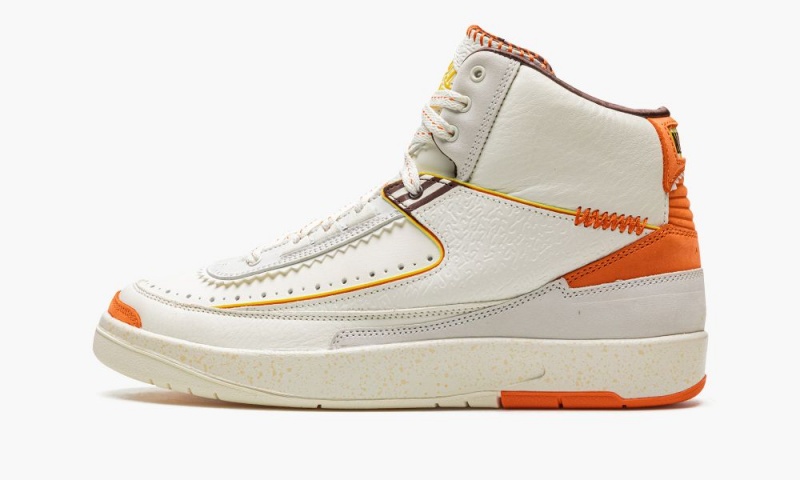 Nike Air Jordan Retro 2 \'Maison Chateau Rouge\' Schoenen Heren Oranje Nederland | 960847-UXT