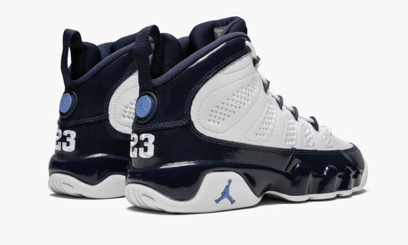 Nike Air Jordan Retro 9 (GS) Schoenen Kinderen Wit Blauw Nederland | 943176-IGY