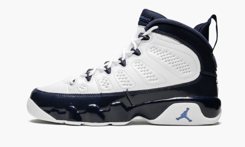Nike Air Jordan Retro 9 (GS) Schoenen Kinderen Wit Blauw Nederland | 943176-IGY