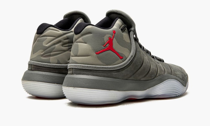 Nike Air Jordan Super.Fly 2017 Schoenen Heren Grijs Rood Nederland | 612407-REA