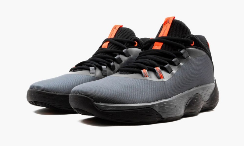 Nike Air Jordan Super Fly Mvp Low Schoenen Heren Grijs Zwart Lichtrood Nederland | 135740-KYR