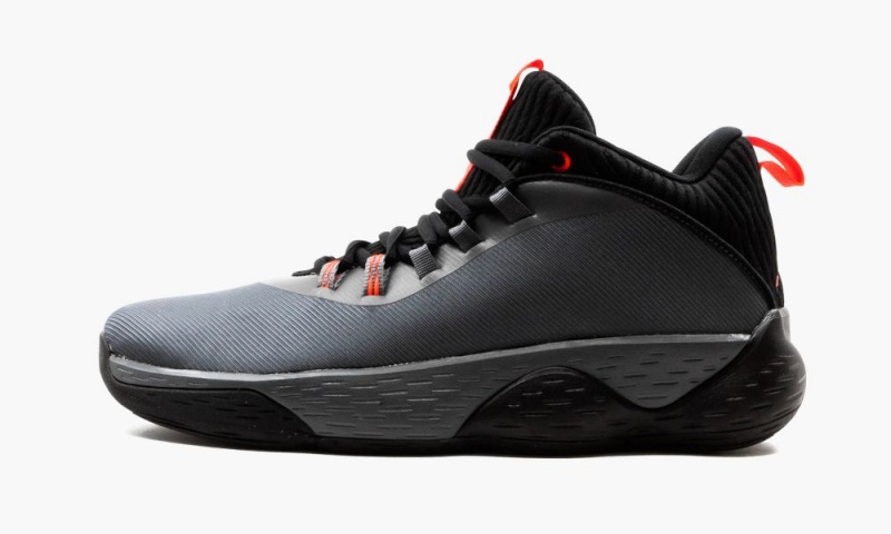 Nike Air Jordan Super Fly Mvp Low Schoenen Heren Grijs Zwart Lichtrood Nederland | 135740-KYR