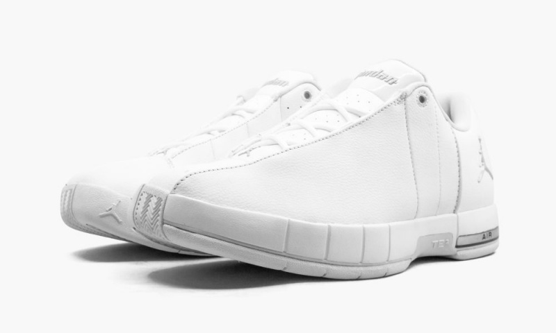 Nike Air Jordan TE 2 Low Schoenen Heren Wit Platina Nederland | 137852-TWS