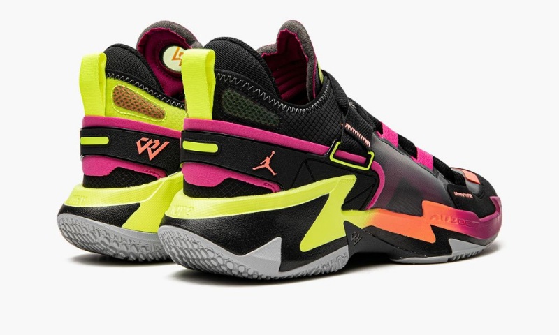 Nike Air Jordan Why Not.5 'Raging Grace' Schoenen Heren Zwart Lichtmango Grijs Nederland | 208564-FXL