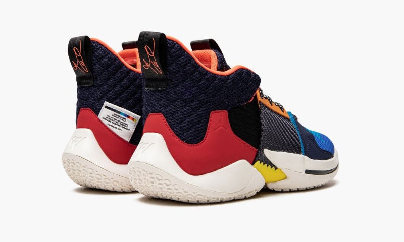 Nike Air Jordan Why Not Zer0.2 GS 'Future History' Schoenen Kinderen Gekleurd Rood Nederland | 679401-WVK