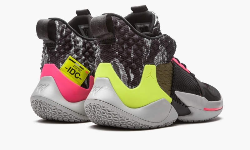 Nike Air Jordan Why Not Zer0.2 Schoenen Heren Lichtgrijs Zwart Nederland | 840376-YLQ