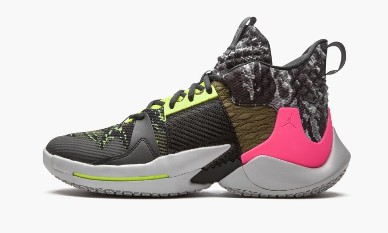 Nike Air Jordan Why Not Zer0.2 Schoenen Heren Lichtgrijs Zwart Nederland | 840376-YLQ