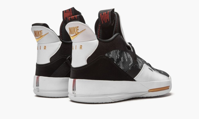 Nike Air Jordan XXXIII 'Tiger Camo' Schoenen Heren Zwart Wit Nederland | 319406-NKX