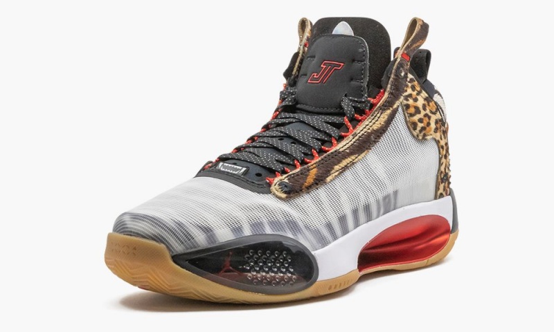 Nike Air Jordan XXXIV TATUM PE (GS) 'Jayson Tatum PE' Schoenen Kinderen Gekleurd Rood Nederland | 076129-CVZ
