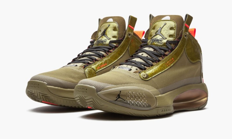 Nike Air Jordan XXXIV Zion PE 'Bayou Boys' Schoenen Heren Bruin Lichtrood Nederland | 953280-WZJ