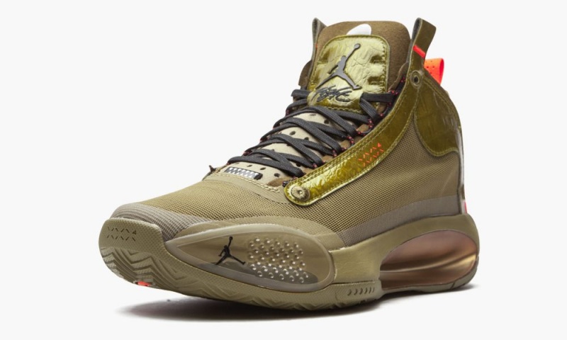 Nike Air Jordan XXXIV Zion PE 'Bayou Boys' Schoenen Heren Bruin Lichtrood Nederland | 953280-WZJ