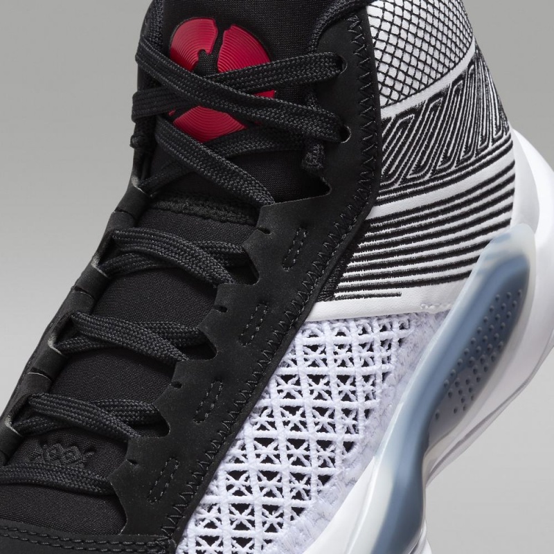 Nike Air Jordan XXXVIII Schoenen Kinderen Wit Zwart Rood Nederland | 798452-YXM