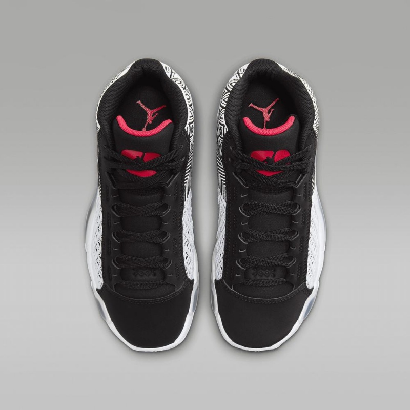 Nike Air Jordan XXXVIII Schoenen Kinderen Wit Zwart Rood Nederland | 798452-YXM