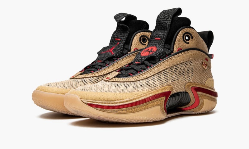 Nike Air Jordan XXXVI SE RUI Schoenen Heren Rood Zwart Nederland | 184730-WBQ