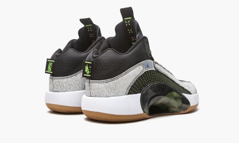 Nike Air Jordan XXXV SP-Z 'Bayou Boys' Schoenen Heren Wit Lichtgroen Zwart Nederland | 436598-BSP