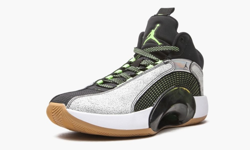Nike Air Jordan XXXV SP-Z 'Bayou Boys' Schoenen Heren Wit Lichtgroen Zwart Nederland | 436598-BSP