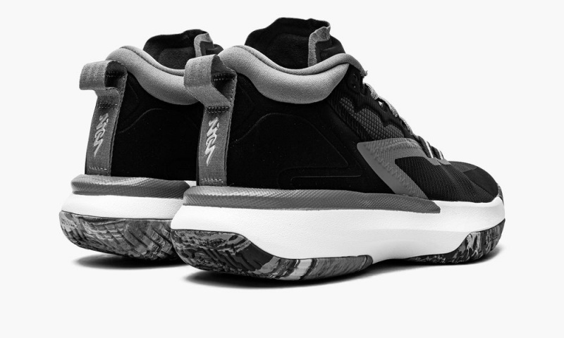 Nike Air Jordan Zion 1 TB Schoenen Heren Zwart Wit Nederland | 654913-MRD