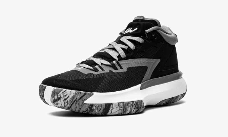 Nike Air Jordan Zion 1 TB Schoenen Heren Zwart Wit Nederland | 654913-MRD