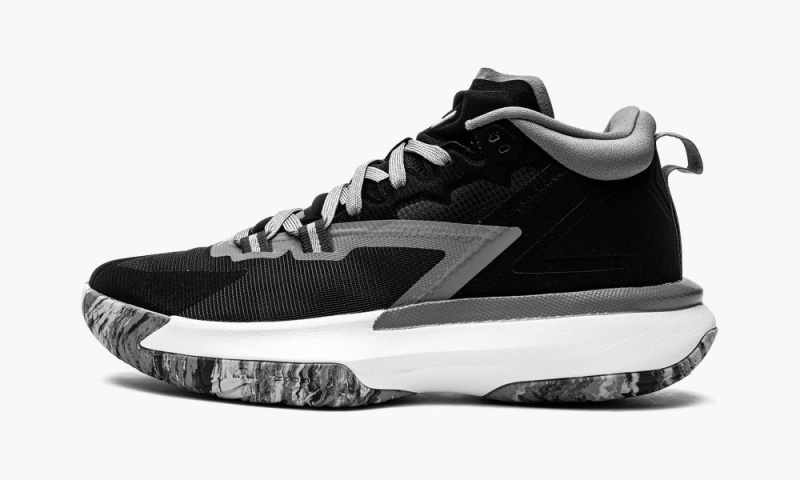 Nike Air Jordan Zion 1 TB Schoenen Heren Zwart Wit Nederland | 654913-MRD