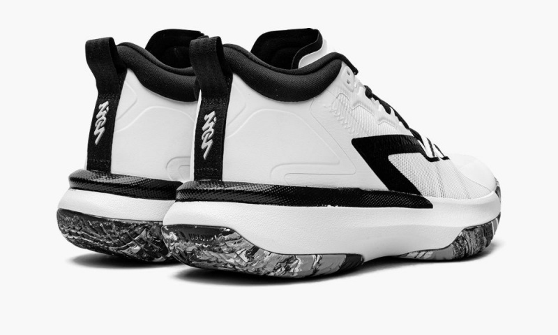 Nike Air Jordan Zion 1 TB Schoenen Heren Wit Zwart Nederland | 953172-ECJ