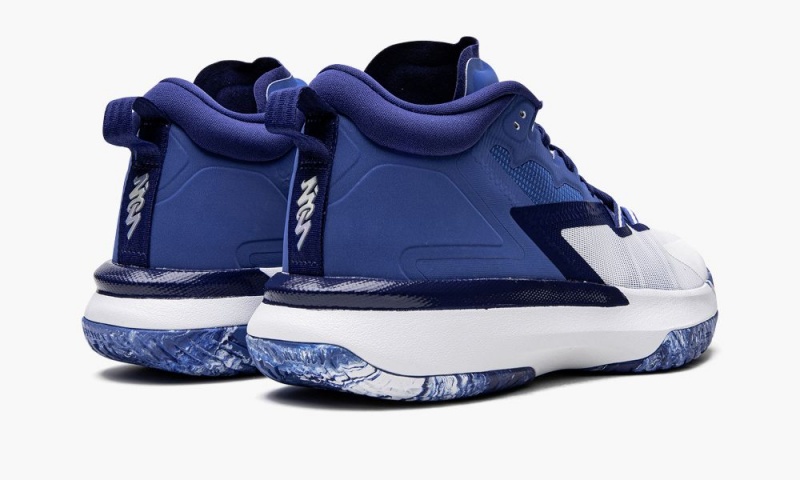 Nike Air Jordan Zion 1 TB Schoenen Heren Koningsblauw Blauw Wit Koningsblauw Blauw Nederland | 428163-FVN
