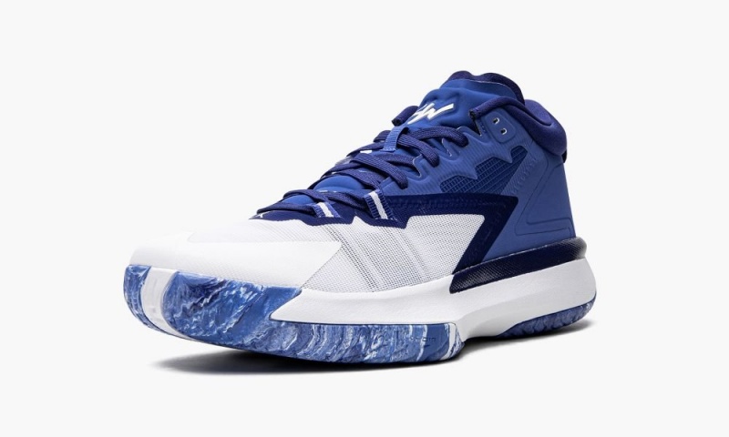 Nike Air Jordan Zion 1 TB Schoenen Heren Koningsblauw Blauw Wit Koningsblauw Blauw Nederland | 428163-FVN