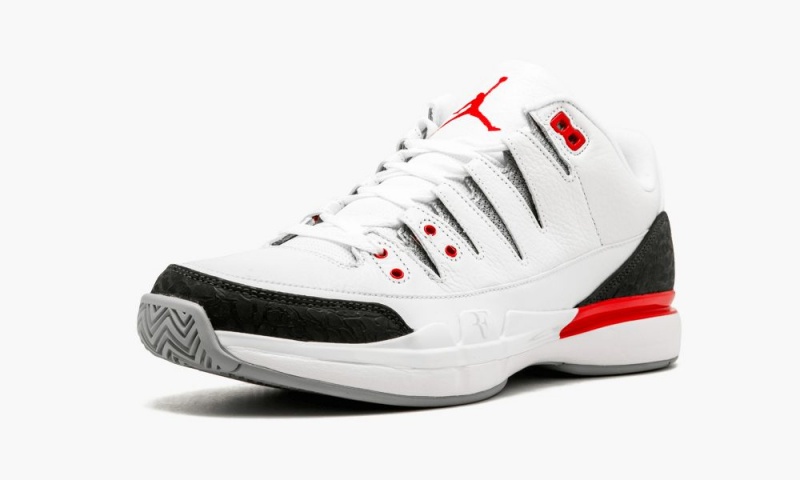 Nike Air Jordan Zoom Vapor RF x AJ3 'Fire Red' Schoenen Heren Wit Rood Zilver Zwart Nederland | 023157-CVQ