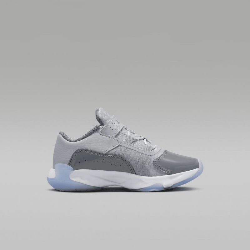 Nike Jordan 11 CMFT Low Schoenen Kinderen Grijs Wit Grijs Nederland | 530624-UHE