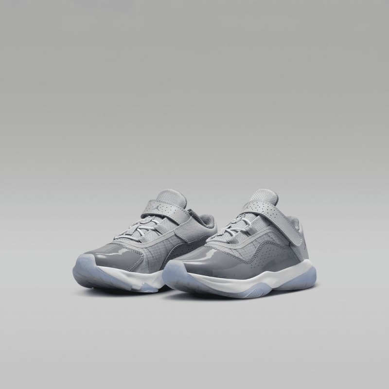 Nike Jordan 11 CMFT Low Schoenen Kinderen Grijs Wit Grijs Nederland | 530624-UHE