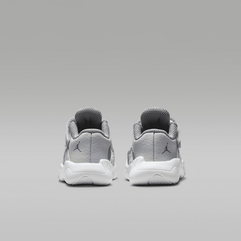 Nike Jordan 11 CMFT Low Schoenen Kinderen Grijs Wit Grijs Nederland | 596307-CTD
