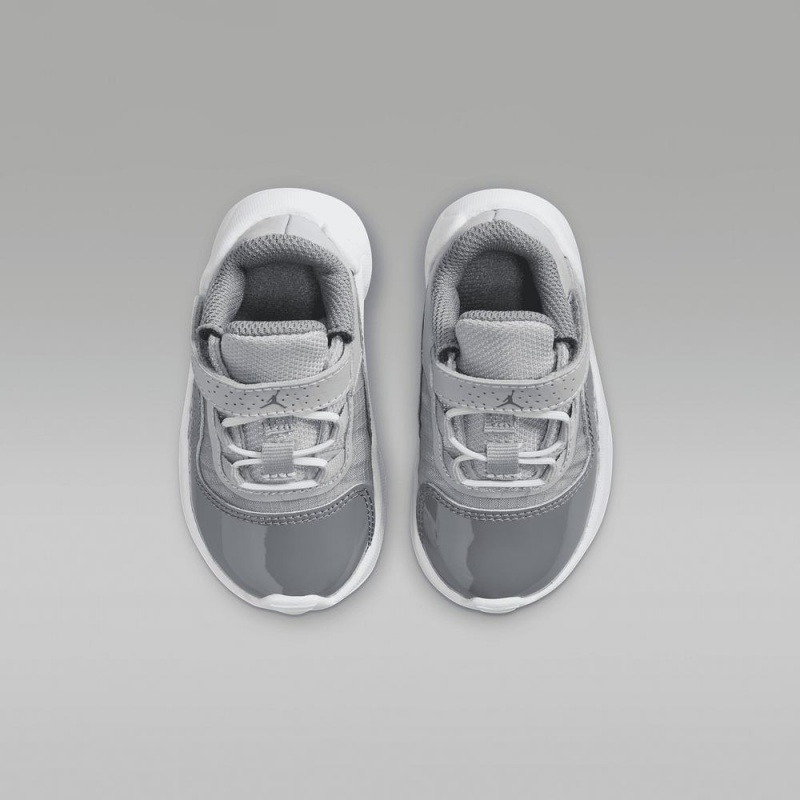 Nike Jordan 11 CMFT Low Schoenen Kinderen Grijs Wit Grijs Nederland | 596307-CTD