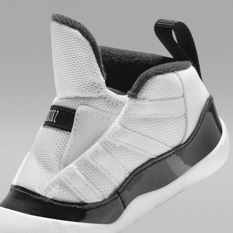 Nike Jordan 11 Schoenen Kinderen Wit Zwart Metal Goud Nederland | 034512-CXA