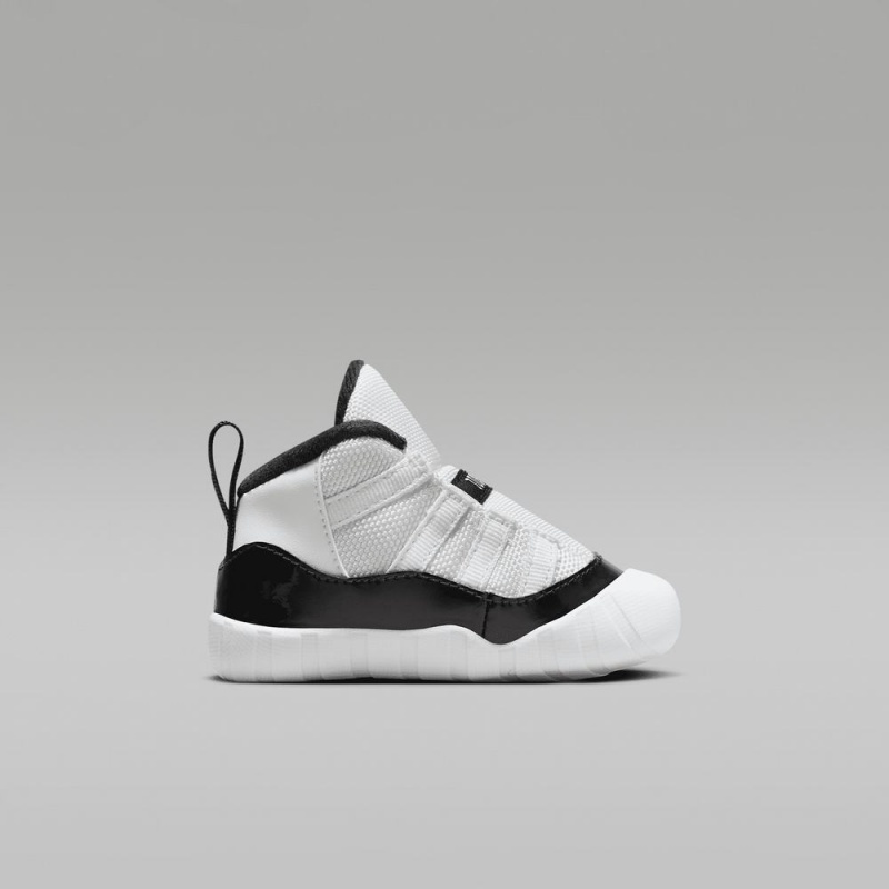 Nike Jordan 11 Schoenen Kinderen Wit Zwart Metal Goud Nederland | 034512-CXA