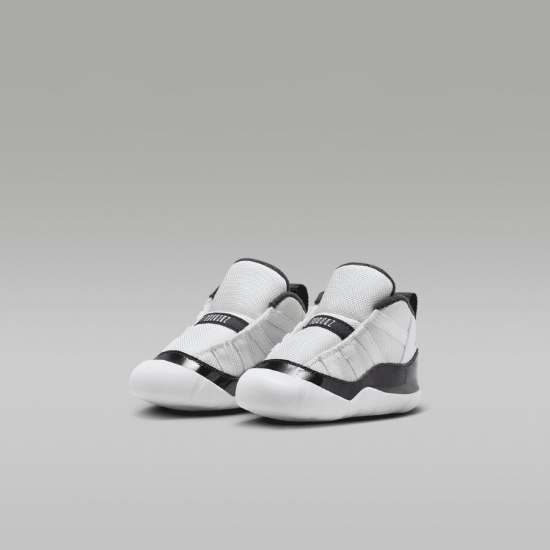 Nike Jordan 11 Schoenen Kinderen Wit Zwart Metal Goud Nederland | 034512-CXA