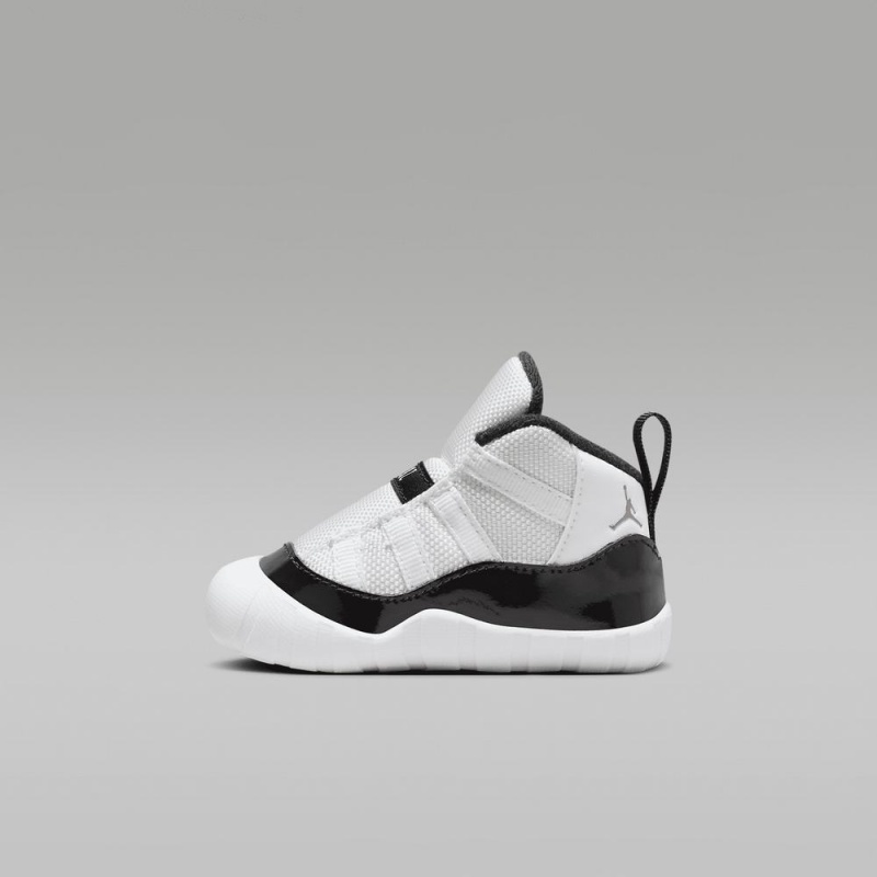 Nike Jordan 11 Schoenen Kinderen Wit Zwart Metal Goud Nederland | 034512-CXA