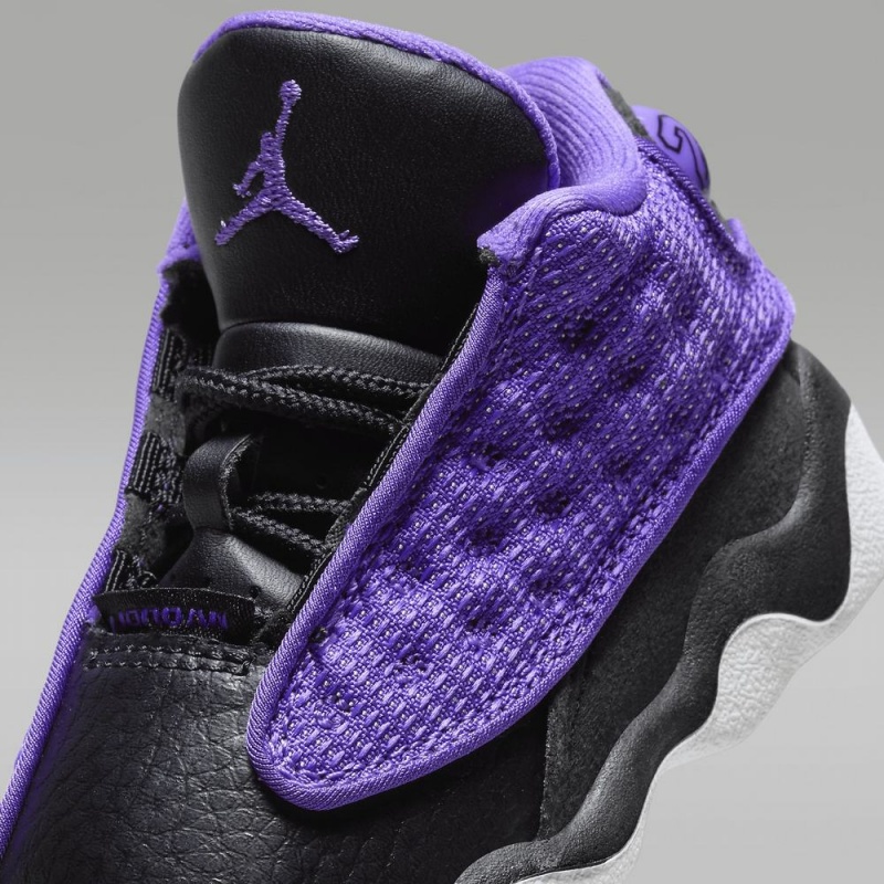Nike Jordan 13 Retro Schoenen Kinderen Paars Wit Zwart Nederland | 671902-PQH