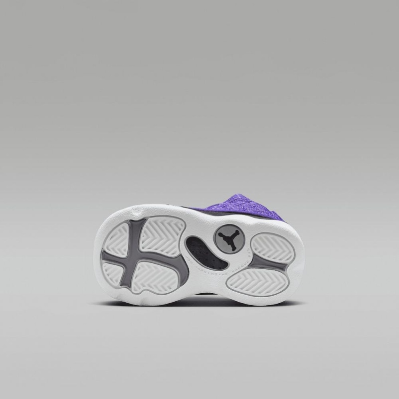 Nike Jordan 13 Retro Schoenen Kinderen Paars Wit Zwart Nederland | 671902-PQH