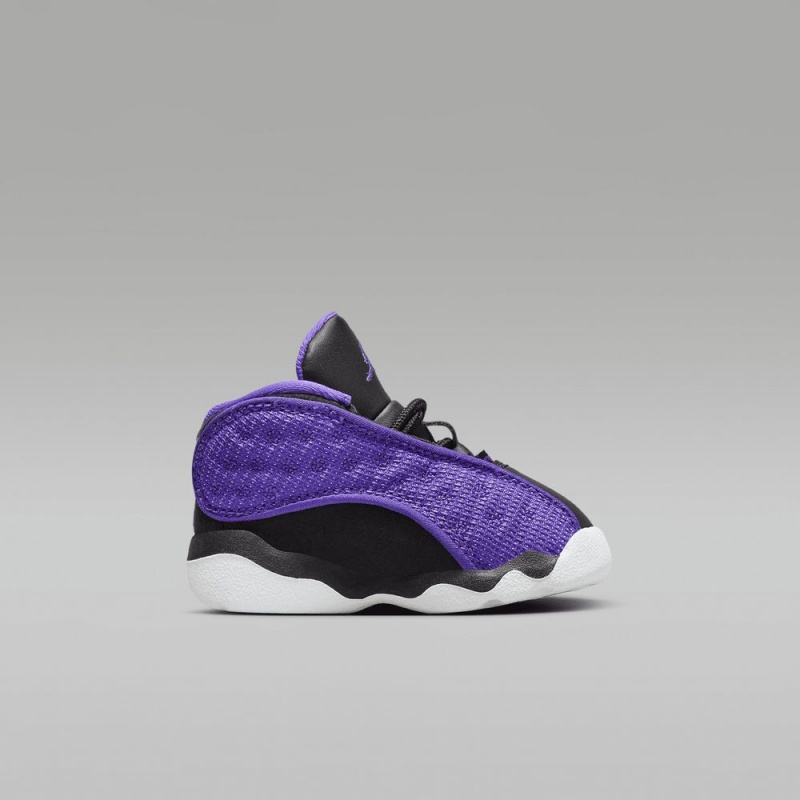Nike Jordan 13 Retro Schoenen Kinderen Paars Wit Zwart Nederland | 671902-PQH