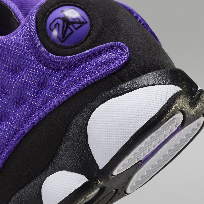Nike Jordan 13 Retro Schoenen Kinderen Paars Wit Zwart Nederland | 139764-QKB