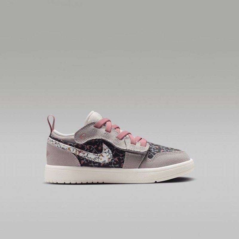 Nike Jordan 1 Low Alt SE Schoenen Kinderen Bloemen Wit Roze Nederland | 567923-QFU