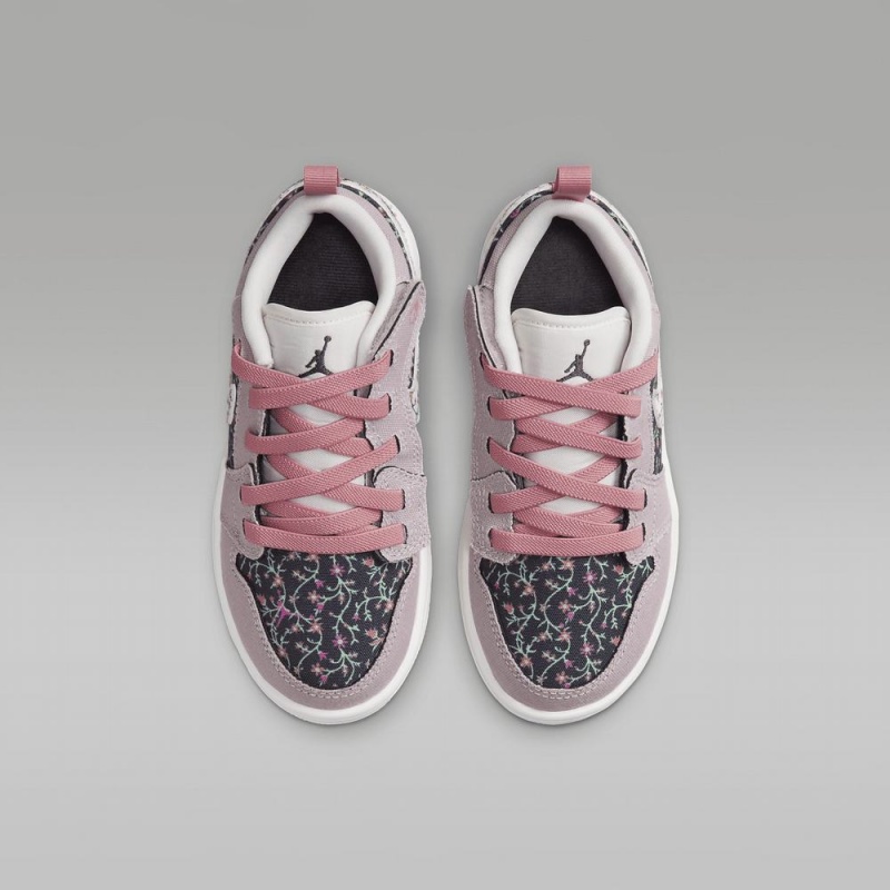 Nike Jordan 1 Low Alt SE Schoenen Kinderen Bloemen Wit Roze Nederland | 567923-QFU