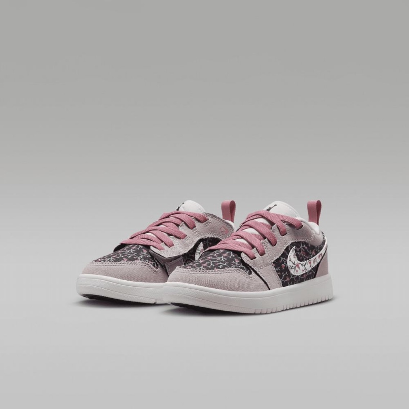 Nike Jordan 1 Low Alt SE Schoenen Kinderen Bloemen Wit Roze Nederland | 567923-QFU