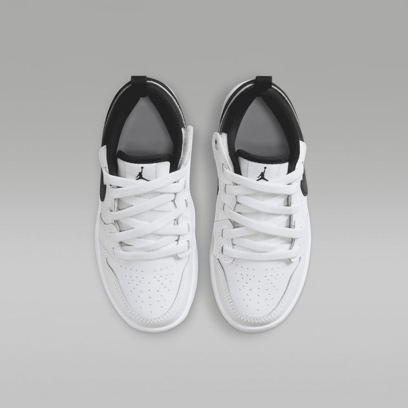 Nike Jordan 1 Low Alt Schoenen Kinderen Wit Zwart Nederland | 123460-UCN