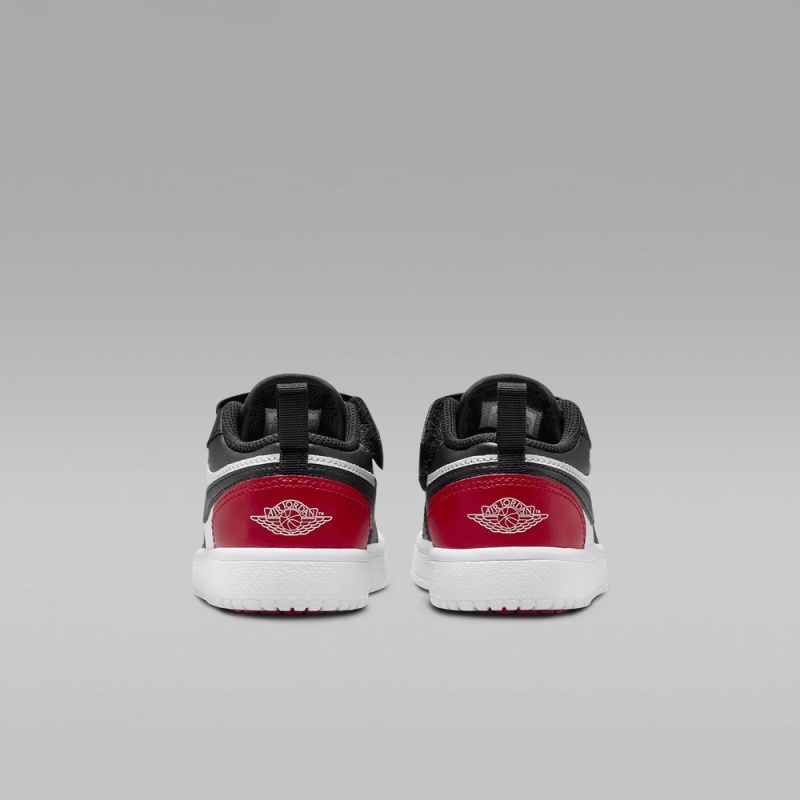 Nike Jordan 1 Low Alt Schoenen Kinderen Zwart Rood Wit Nederland | 165790-SYH