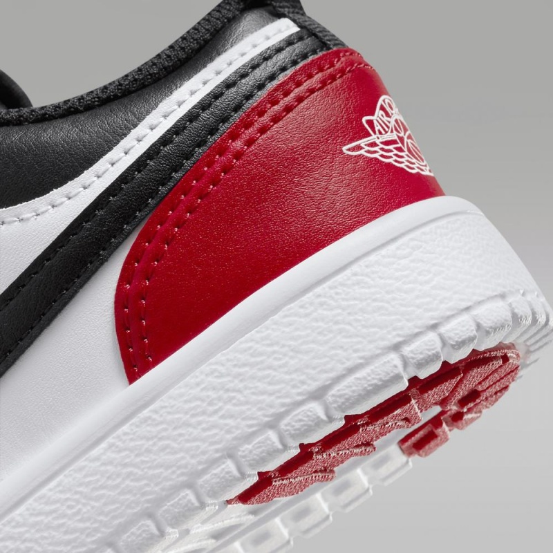 Nike Jordan 1 Low Alt Schoenen Kinderen Zwart Rood Wit Nederland | 165790-SYH