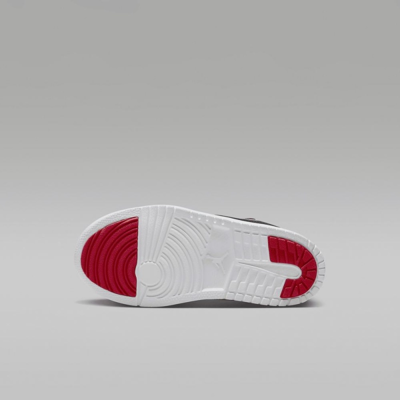 Nike Jordan 1 Low Alt Schoenen Kinderen Zwart Rood Wit Nederland | 165790-SYH